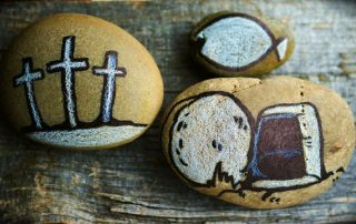 Easter Service, Tomb Crosses | Oakwood United Methodist Church, Lubbock Texas