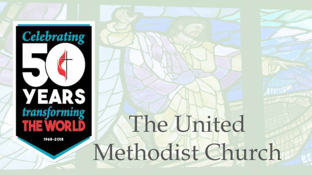 The United Methodist Church Celebrating 50 Year Anniversary, 1968-2018